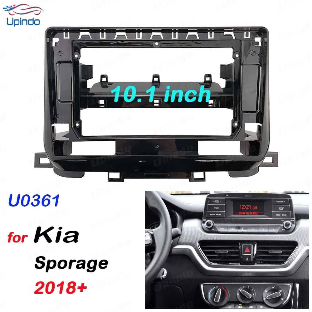 

2 Din 10.1 Inch Car Radio Plastic Fascia Panel Frame Installation GPS Mp5 Dash Mount Kit for KIA Sporage 2018+