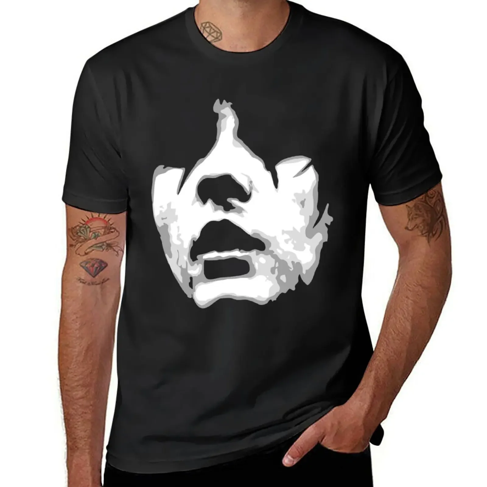 Футболка SAEZ с рисунком винтажные футболки рубашки мужские