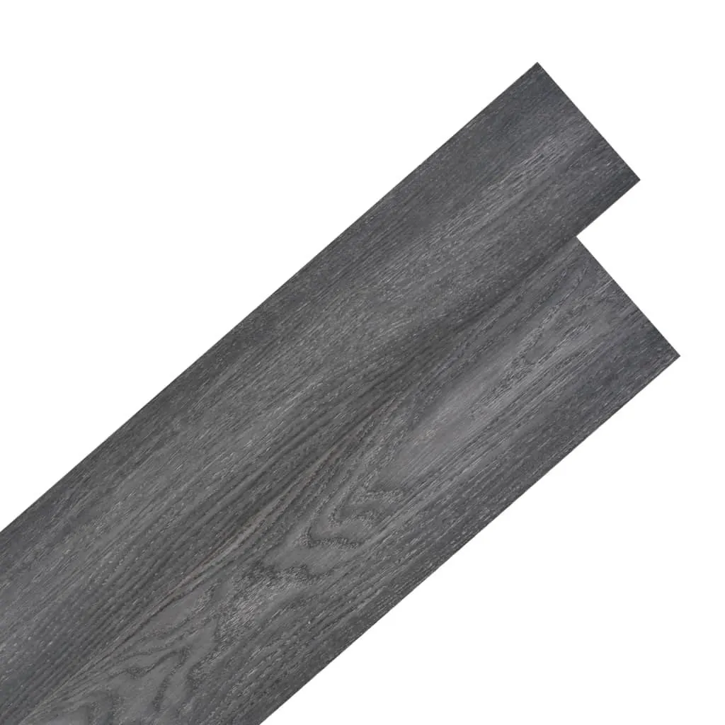 

Self-adhesive PVC Flooring Planks 54 ft² Black and White