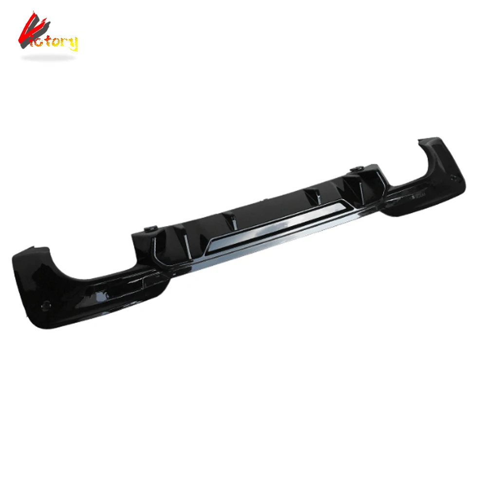 Глянцевый черный задний диффузор для BMW X3 G01 G08 Pre-LCI M Sport 2018-2021 бампер аксессуары