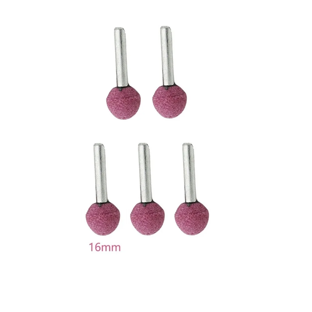 

Power Tools Grinding Head 6mm Shank Ball Shape Burr Drill Bit Set Carving Ceramic Mounted Point Good Coaxiality