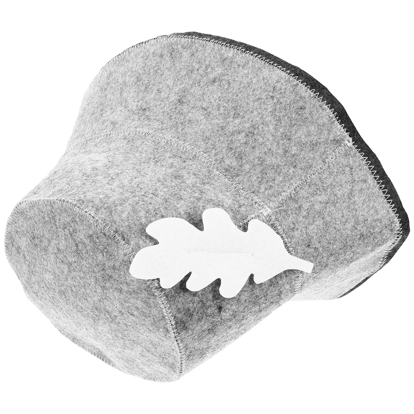 Шапочка для душа шляпы-ведра женщин фетровые серые мужские удобные пиратские