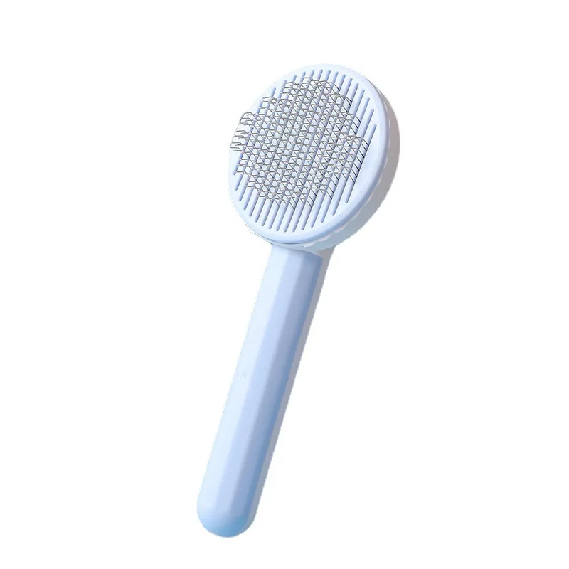 

Self Cleaning Slicker Brush for Cats Cat Comb Dog Combs Hair Remover Pet Grooming Comb Automatic Cats Hair Brush Pet Accessories