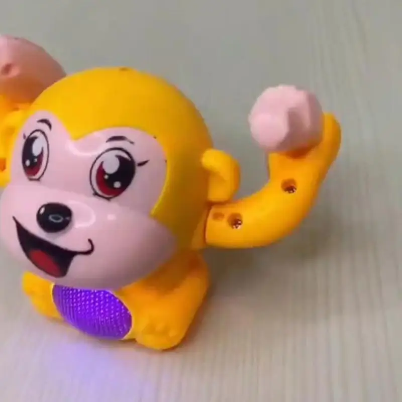 

Electric Voice Controlled Induction Stunt Rolling Monkey Toy for Children - Watch as it Performs Amazing Somersaults