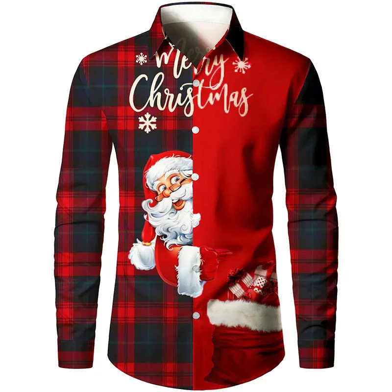 Мужские графика полиэстеровые рубашки 2025