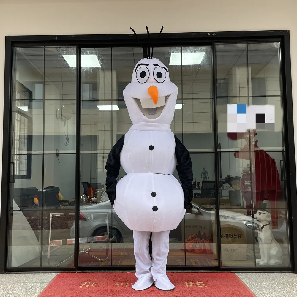 Цена [Disney] косплей костюм персонажа Олафа из мультфильма «Холодное сердце», маскарадный костюм, праздничный карнавальный реквизит с животными, п...