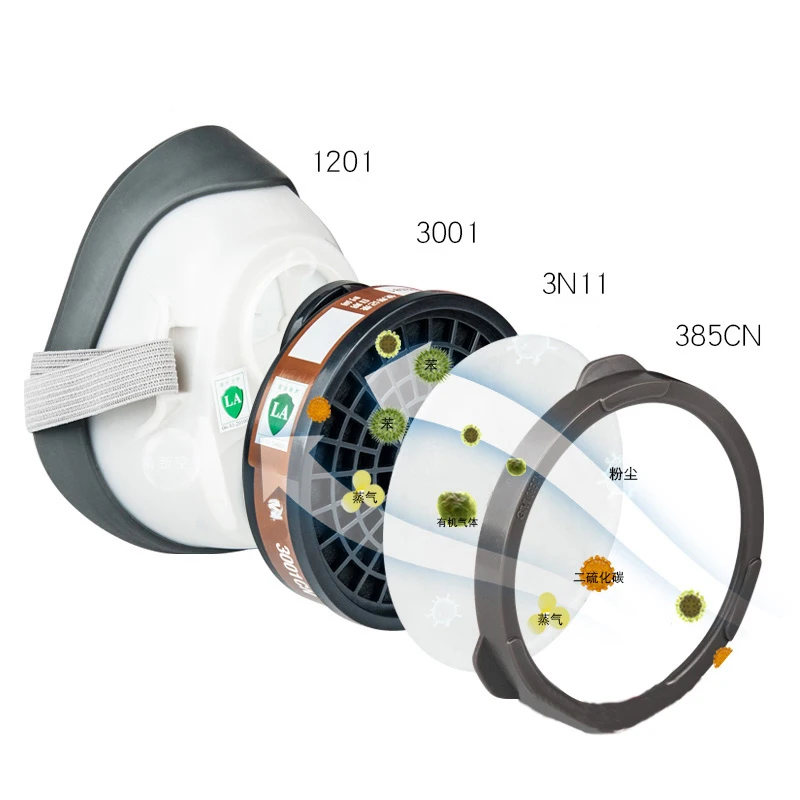 1201 респиратор противогаз оригинальный высококачественный маска для лица