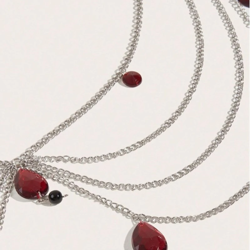 Джинсовый пояс в уличном стиле крутая женская эстетичная поясная цепочка