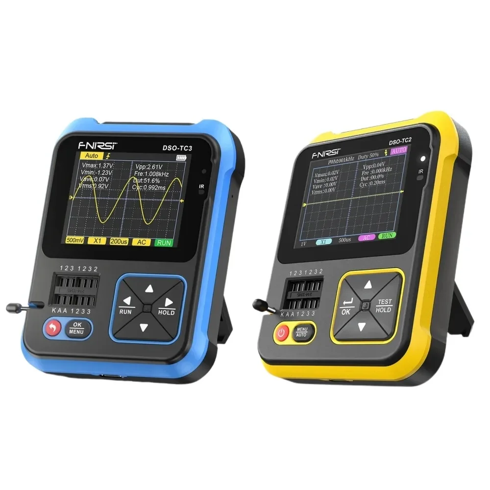 

DSO-TC3 TC2 Digital Oscilloscope Transistor Tester Function Signal Generator Three/TwoIn One Multi-function Tester