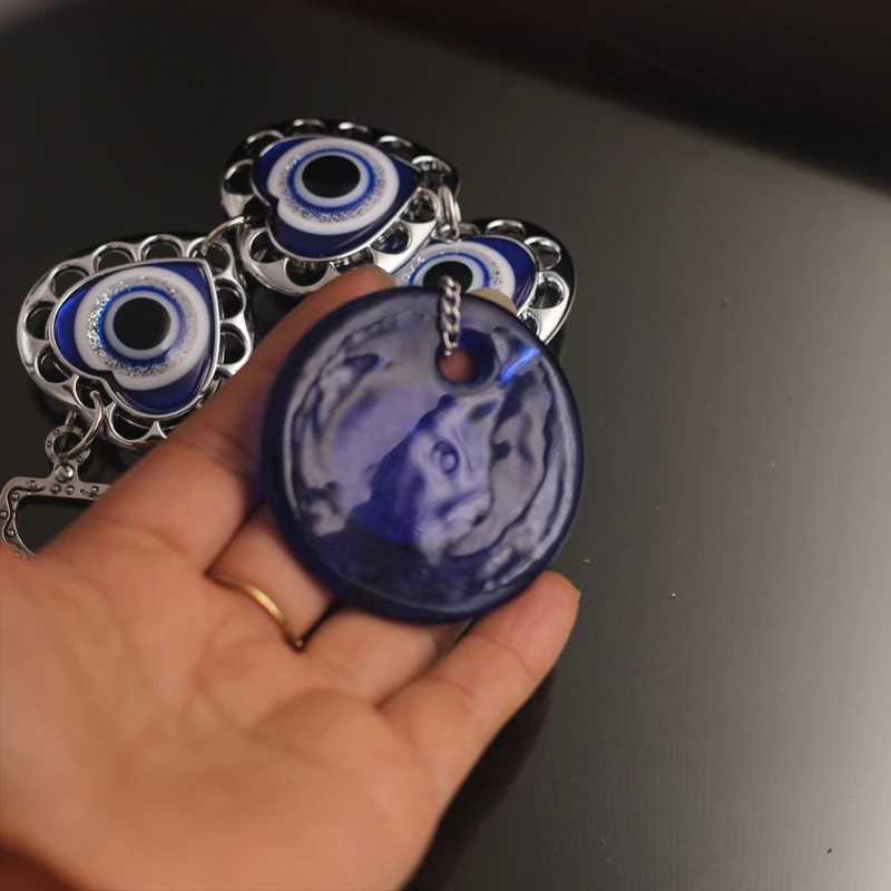 Турецкий синий для сглаза амулеты настенный кулон домашний декор сердце
