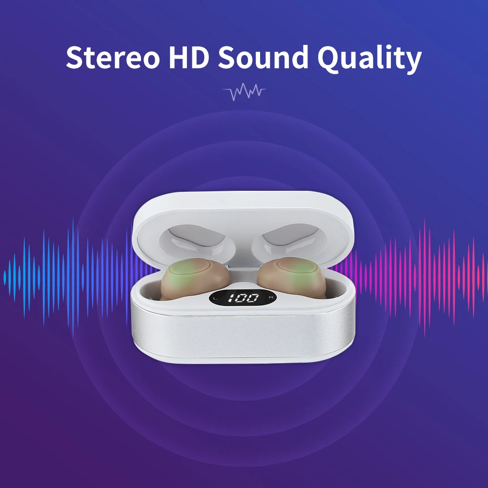 1 пара невидимый цифровой слуховой аппарат с зарядкой от USB |