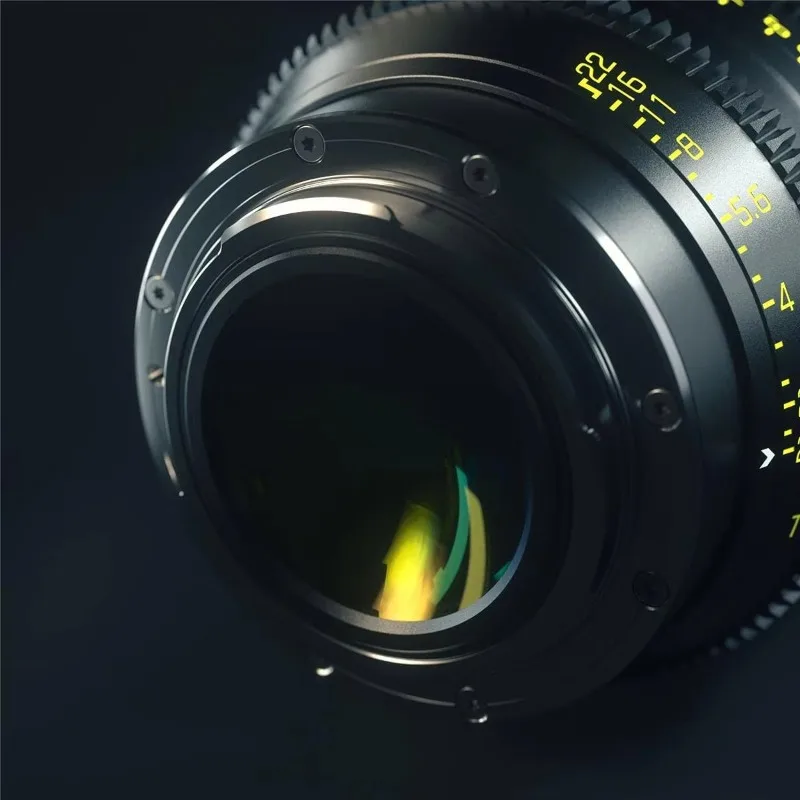 DZOFILM Vespid Prime 50 мм T2.1 кинообъектив Для полнокадровой/видимой камеры Vista EF-Mount