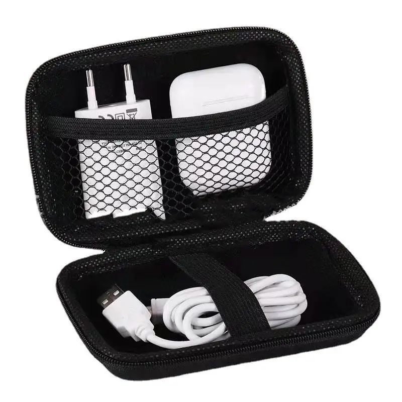 

Protable Earbuds Bags Earphone Storage Case Shell Waterproof Protection Headphone Accessories Cable Carrying Hard Bag Mini Box