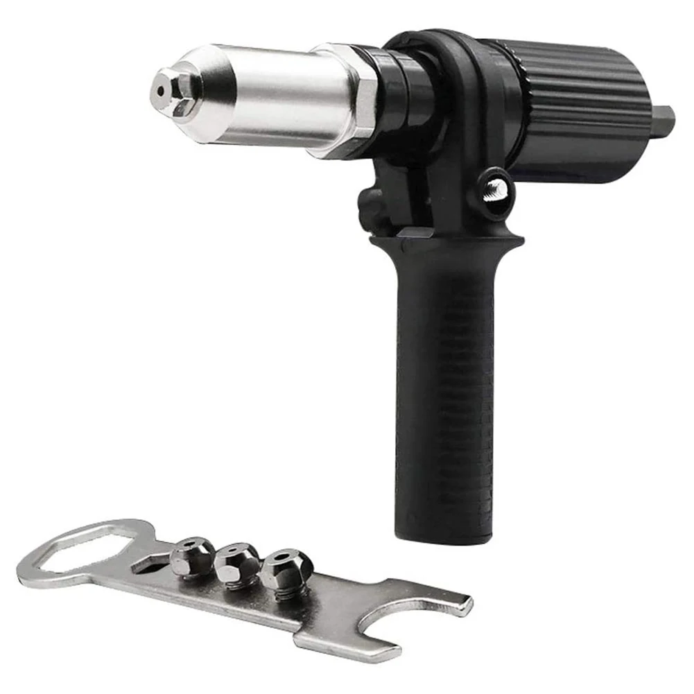 

Electric Rivet Gun 2.4mm-4.8mm rivet nut gun drill adapter Insert Cordless Rivet riveting tool Insert Nut Pull Rivet Tool Kit