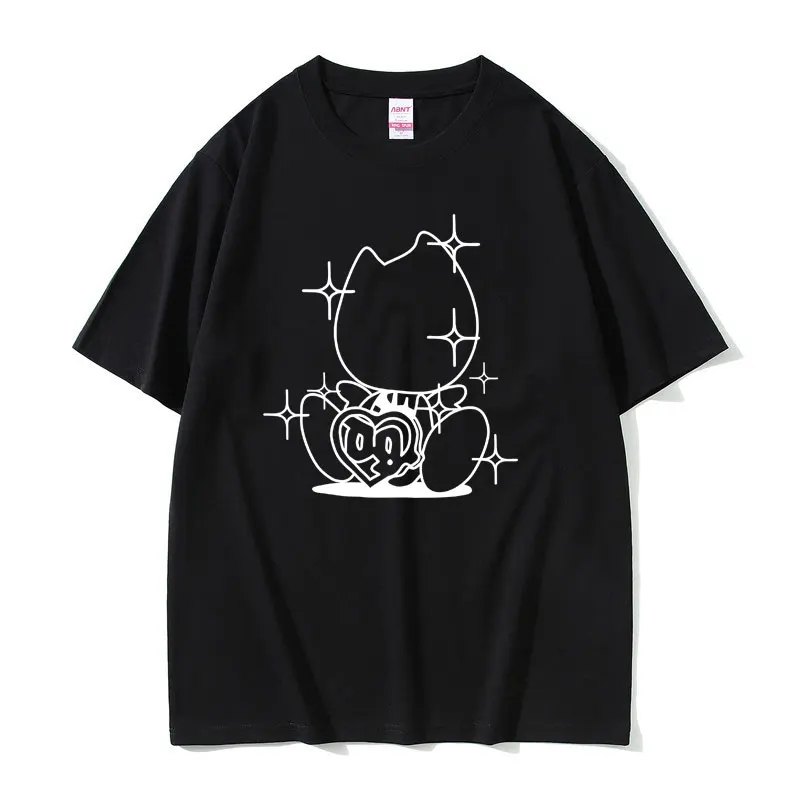 

Funny Cute Bladee Drain Gang Cat Merch T-Shirt Men Women Fashion Oversized Tshirt Unisex Cotton Tees Fan Gift Fast FREE Shipping