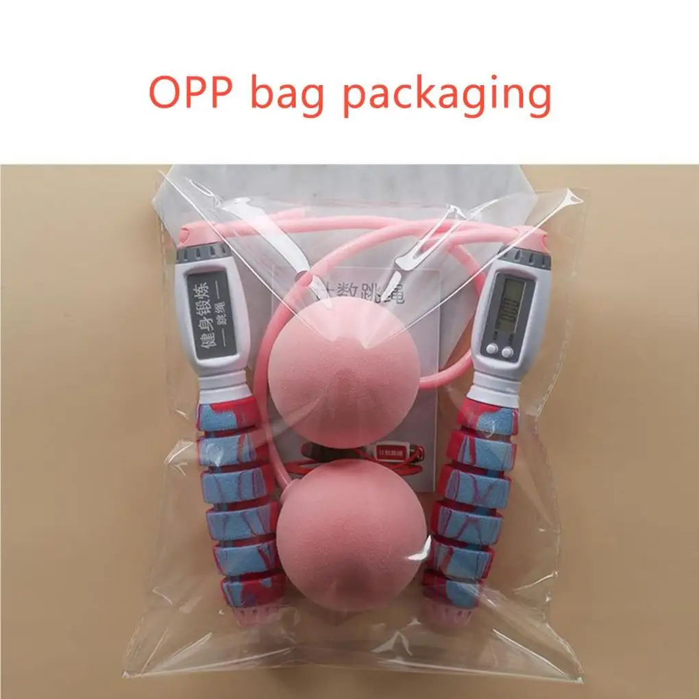 

Ropeless Jump Rope Training Device Home Gym Electronic Counting Digital Cordless Skipping Ropes Exercise Tools blue