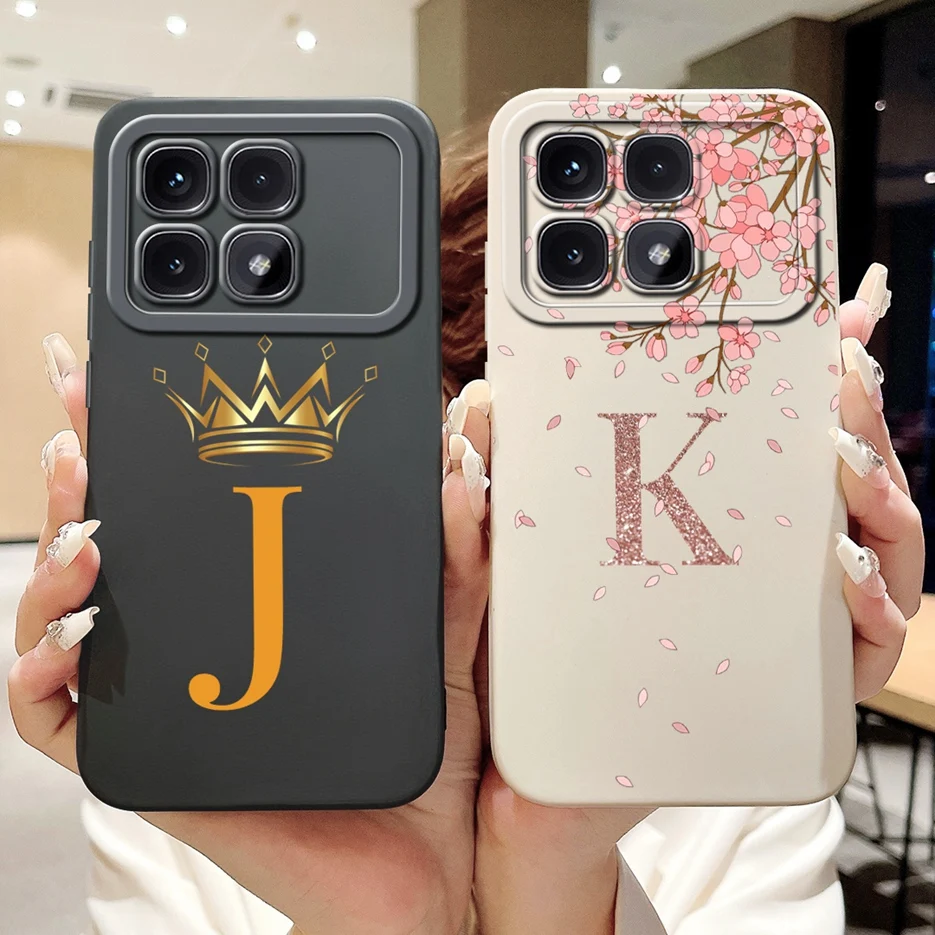 Чехол для Xiaomi Redmi K70 Ультратонкий чехол с надписью пары мягкий телефона из ТПУ Pro K