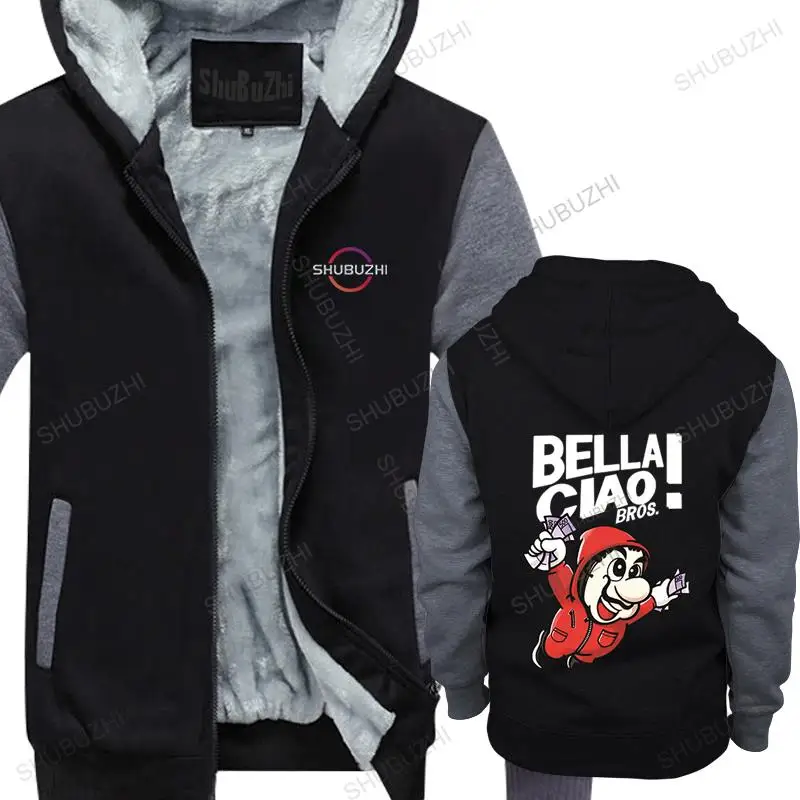 

men winter hoodie casual jacket Casual Bella Ciao Bros La Casa De Hoodies Geek Custom For Boy mens shubuzhi hoody Oversized