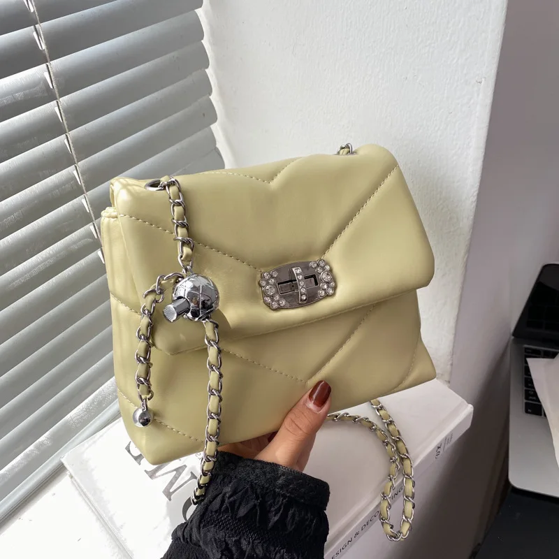 

Корейские модные сумки через плечо для женщин 2022, модные брендовые дамские сумочки, кожаная сумка-мессенджер, маленькие Дизайнерские Сумоч...