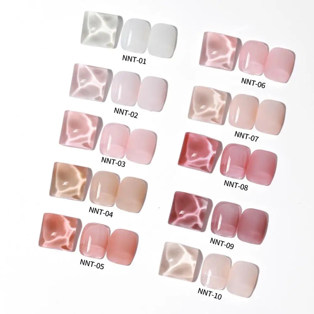 Полупрозрачный полупрозрачный Гель-лак для ногтей 15 мл |