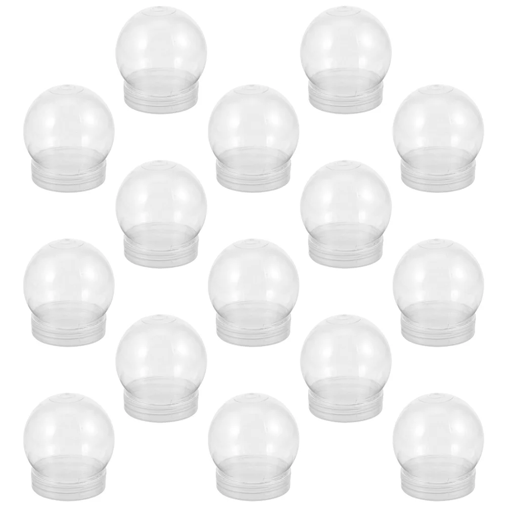 

DIY снежный шар водяной шар прозрачный декор пластиковые прозрачные водяные шары с винтовой крышкой пустой снежный шар создание реквизита