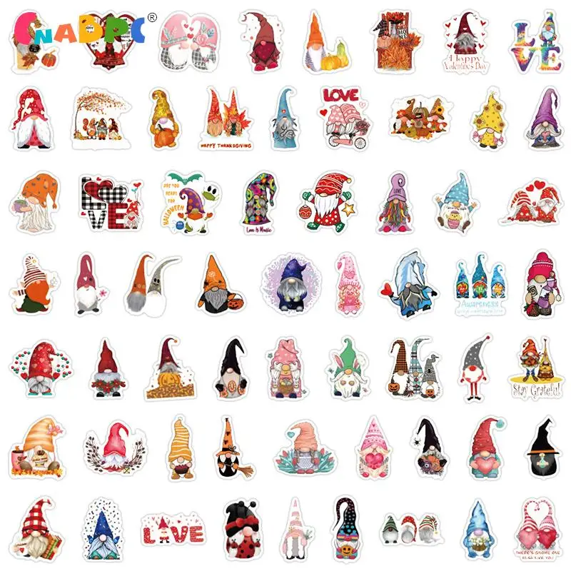 

120pcs New Year Merry Christmas Sticker Deer Santa Claus Snowman Decal DIY Skateboard Luggage Suitcase For Children Stickers
