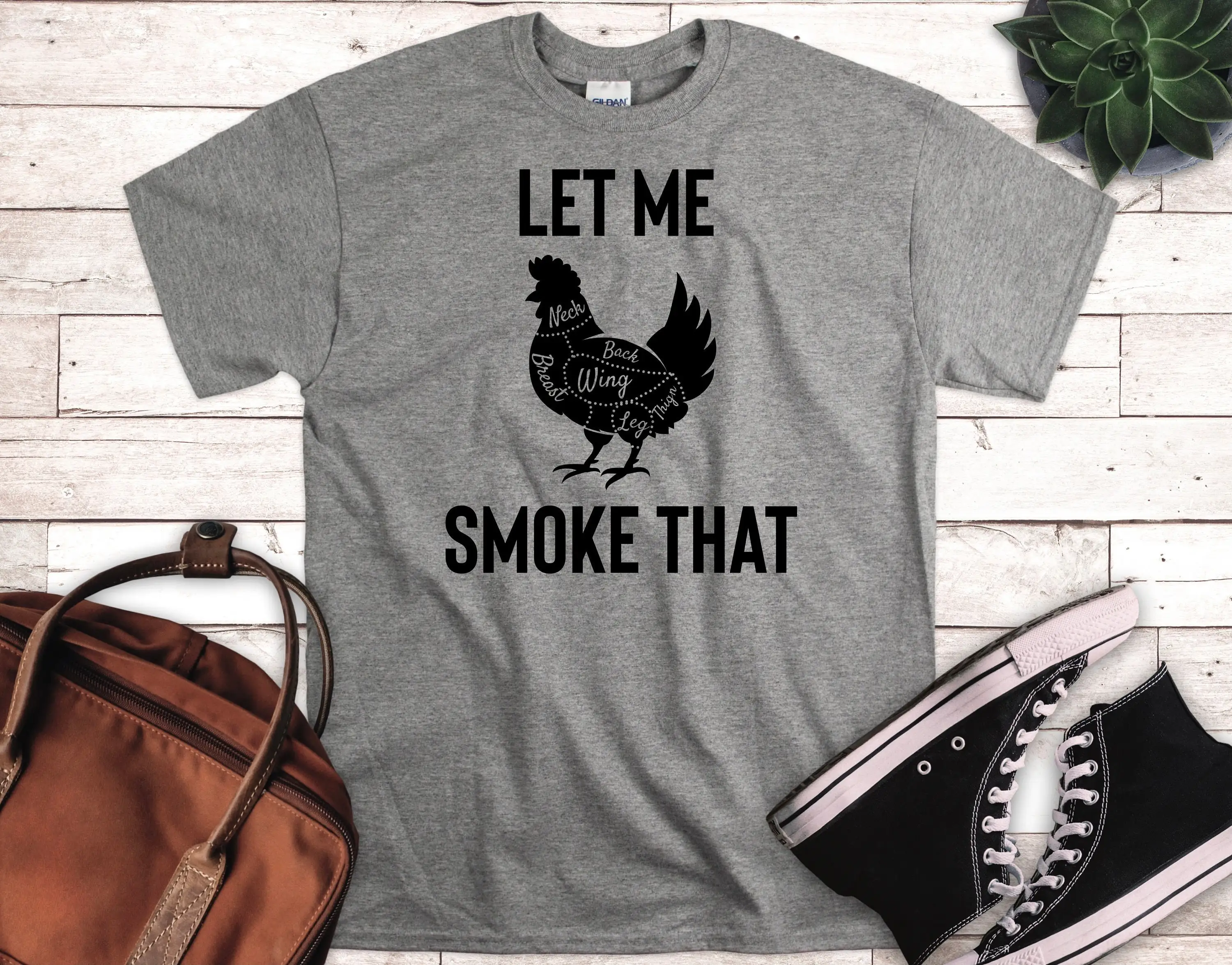 Футболка для барбекю мужская готовки шеф-повара