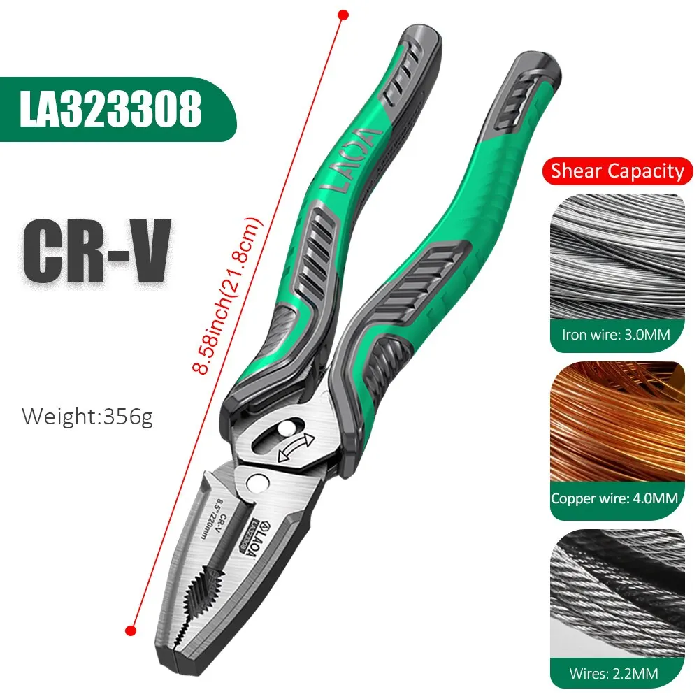 

Плоскогубцы LAOA 8,5 дюйма из стали Cr-V