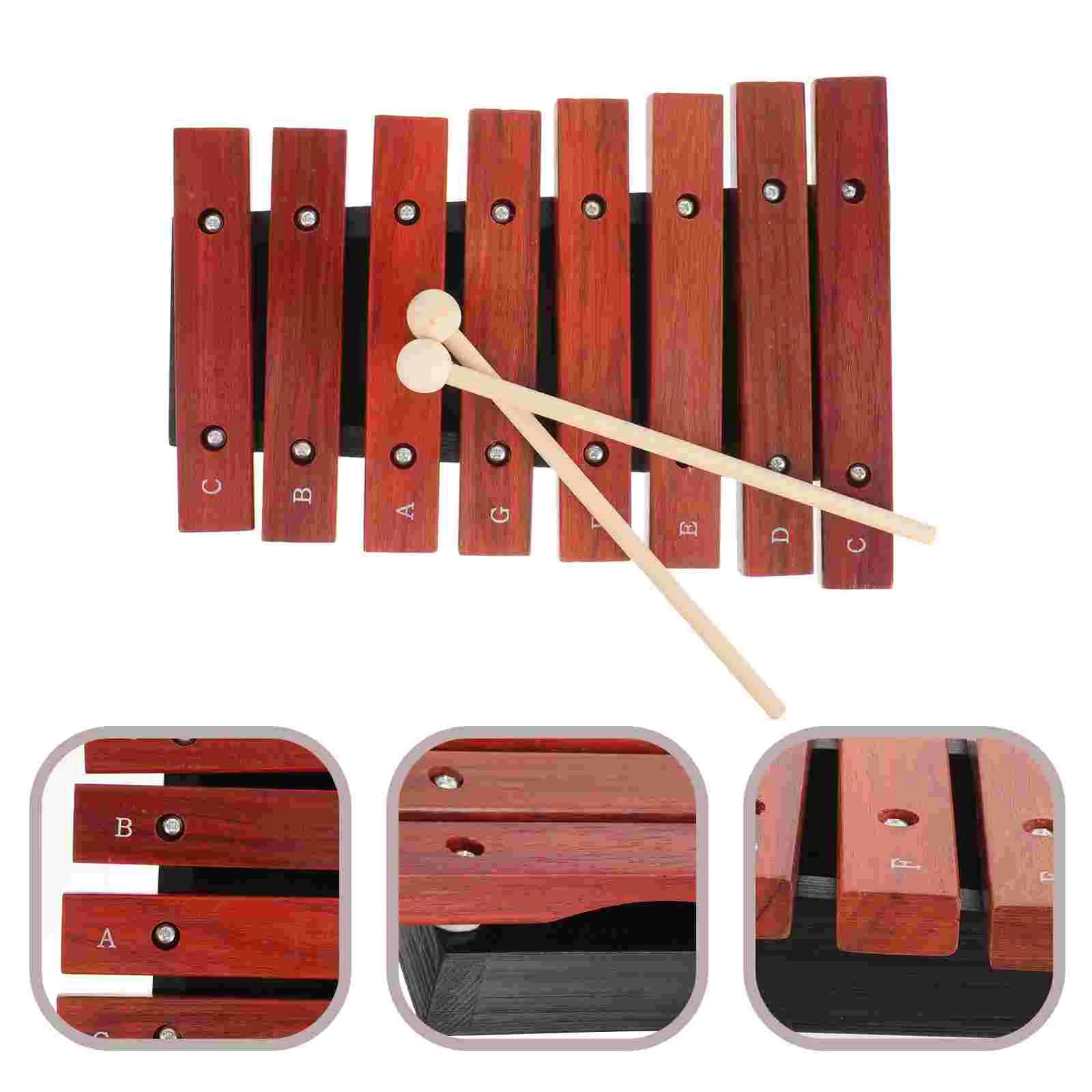 

Musical Instrument Xylophone Mallets Xylophone For Children Beginner Kids Percussion Toddler Wood Metal Child Wooden