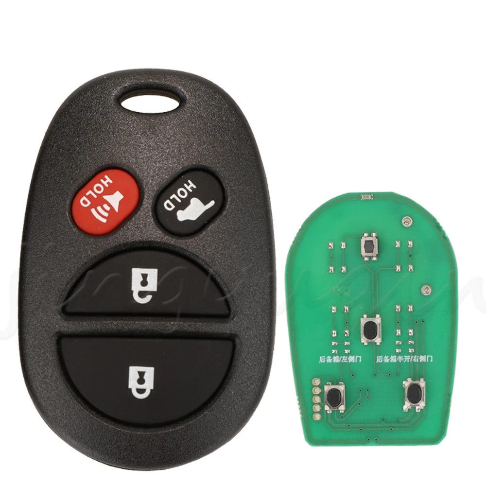 

Пульт Дистанционного Управления JYQ GQ43VT20T Для Toyota Sienna, Solara, Avalon, Camry, Highlander, Sequoia, Tacoma, Tundra