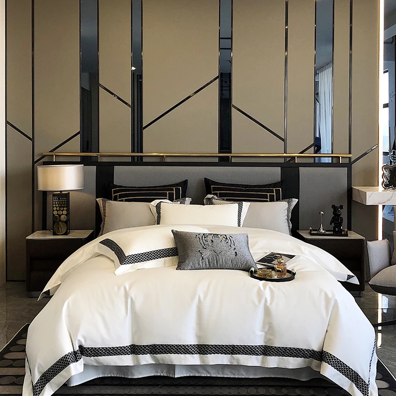 

Набор постельного белья Fat Fairy HOME TEXTILE из египетского хлопка 4 шт.