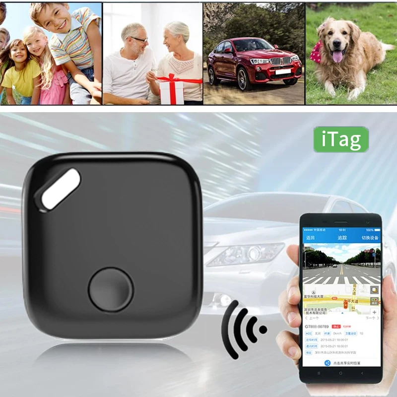 

Умный мини-трекер с Bluetooth, телефон, устройство для защиты от потери домашних животных, с Bluetooth, для детей, кошельки, чемодан