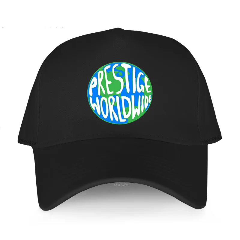 

Men's summer baseball cap black Hat casual style Prestige Worldwide music lyrics step movie funny brothers humor comedy retro