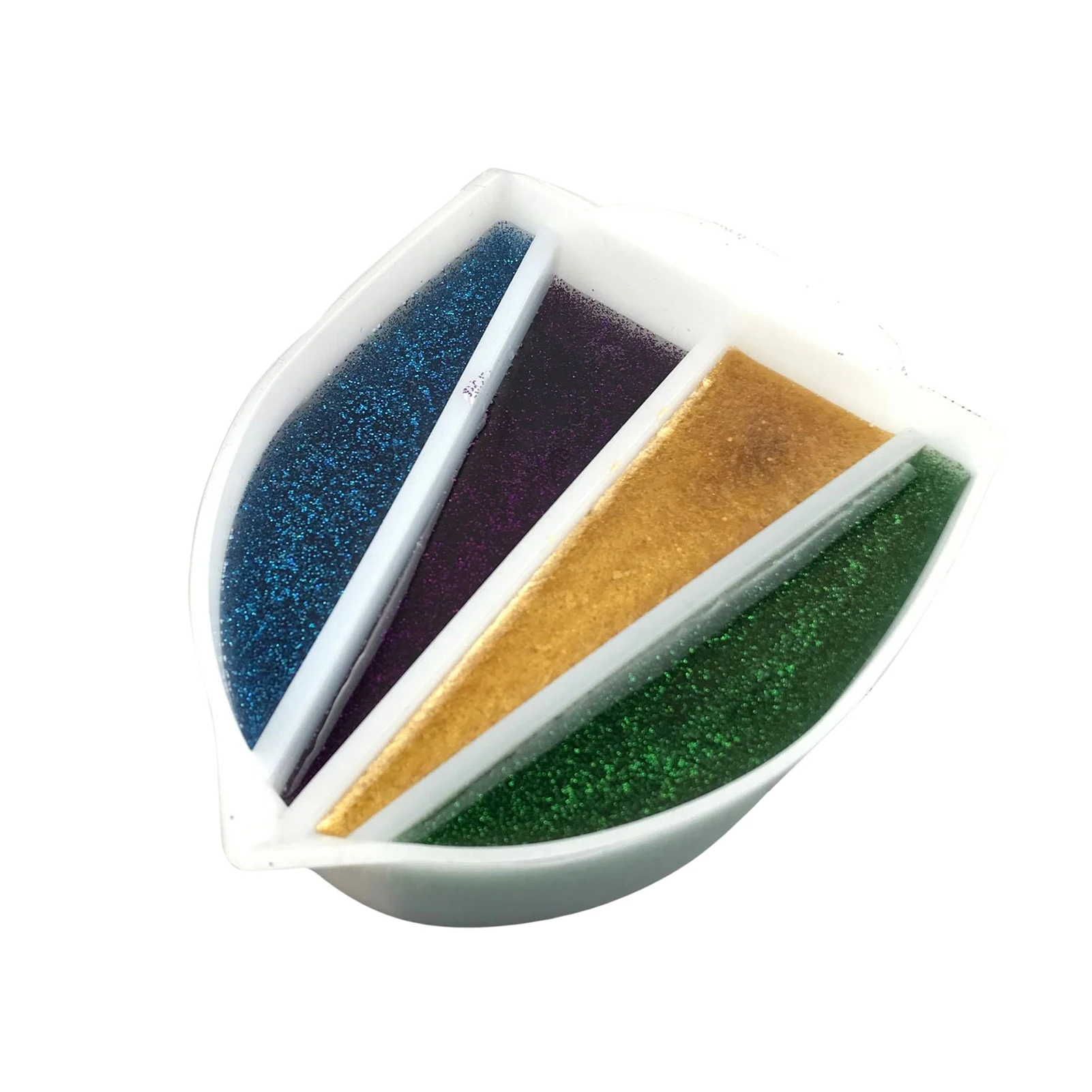 

Silicone Paint Pour Split Cup 4 Channels Acrylic Paint Pouring Cup Fluid Art Pour Supplies Painting Tools Drawing Gift For Kids