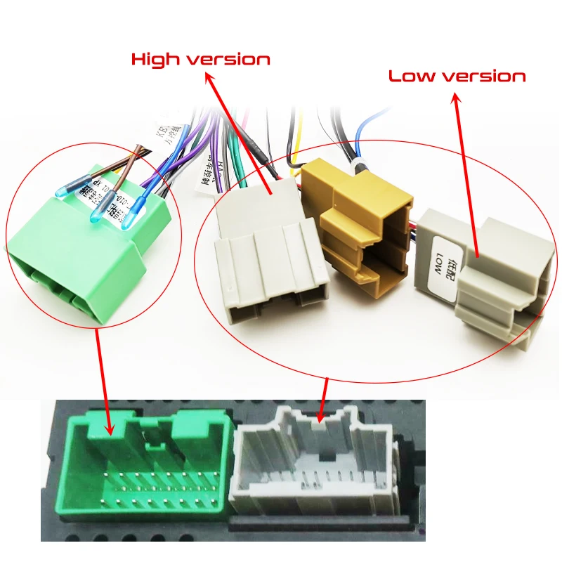 Адаптер жгута проводов декодера CAN Bus 16-контактный разъем автомобильный кабель