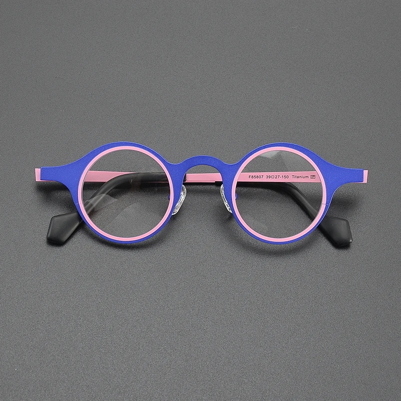 Разноцветные модные ультра-технические титановые оправы для очков литературная