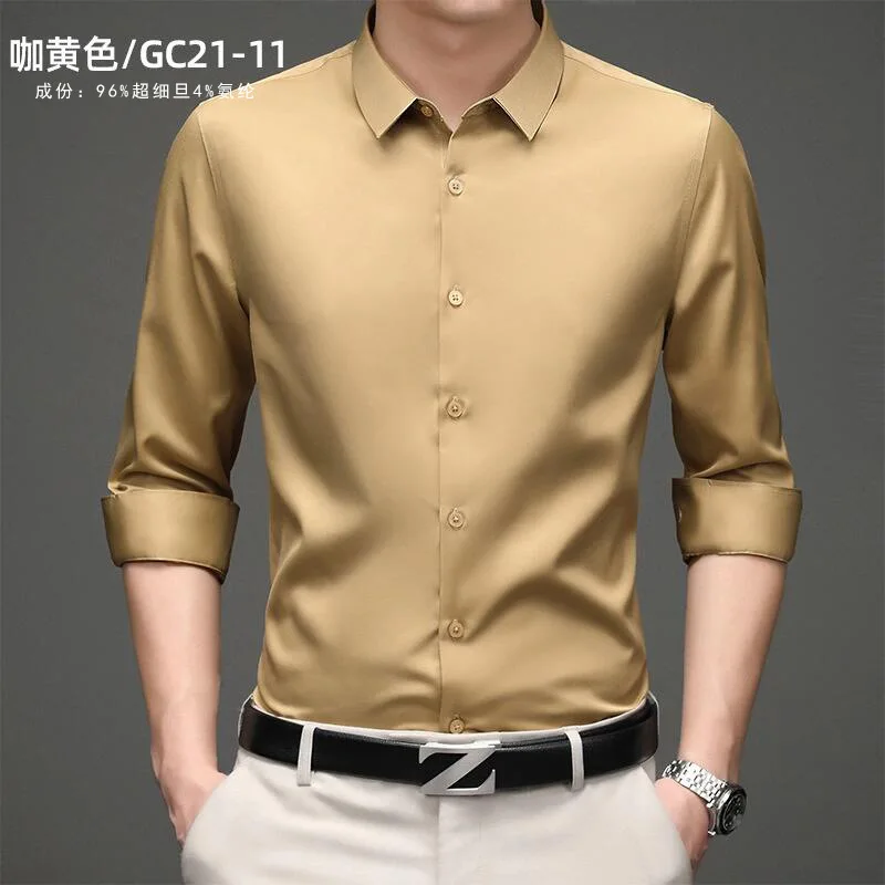 2023 Spring And Autumn New Tops Men's R Cotton Casual Shirt Didi020