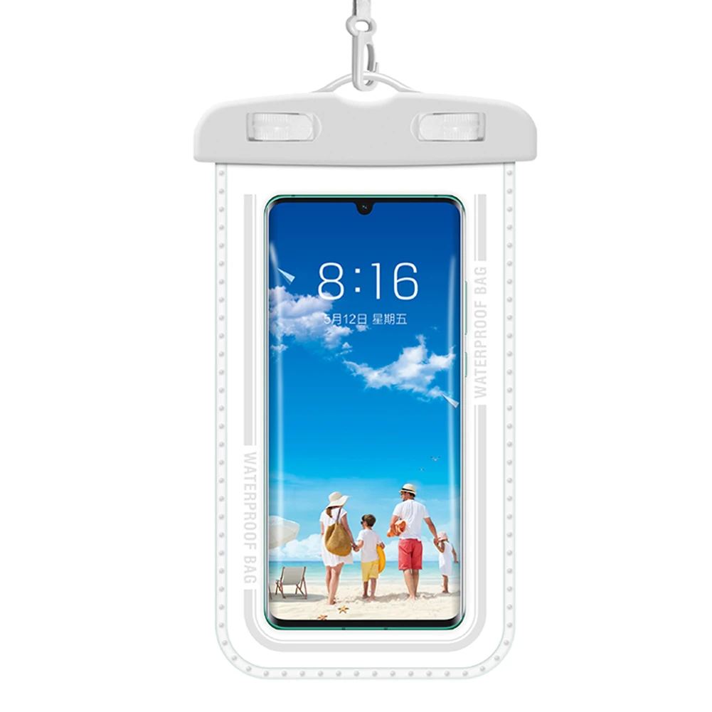 

Swimming Equipment ​Waterproof Pouch 19*11cm 6 Colors Hot Sale PVC+ABS Durable High Quality Material Practical