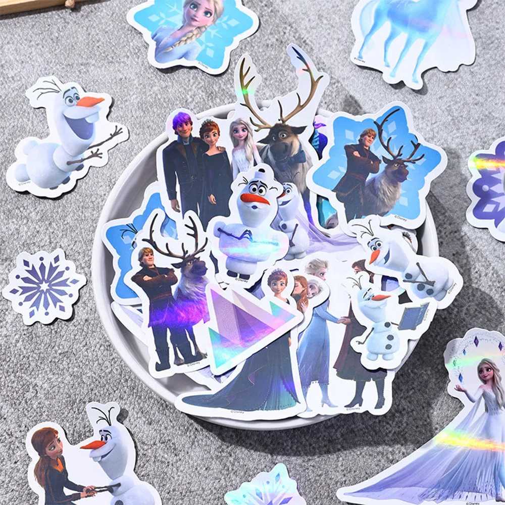 10/30/50/100 шт. наклейка с рисунком граффити Диснея Холодное сердце милая принцесса