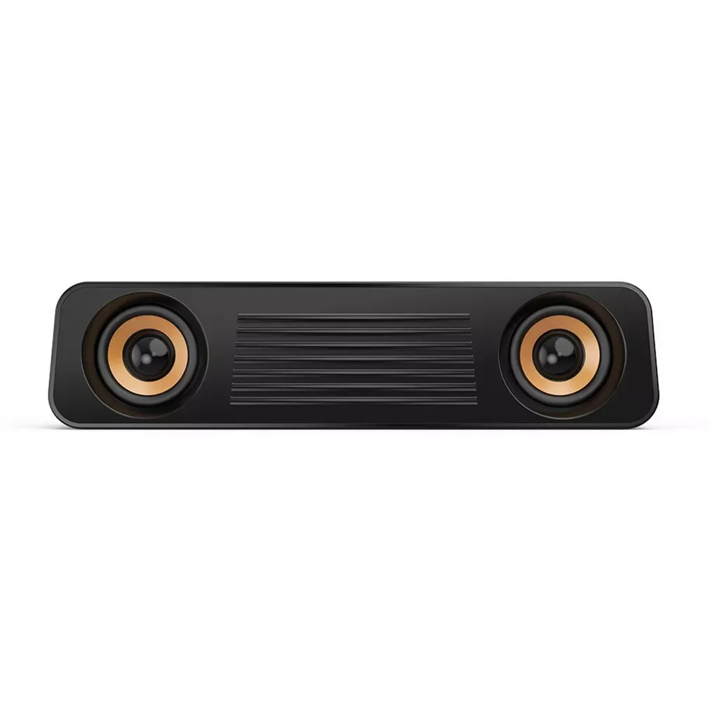 

Dual Horns Speaker T83 Cable Audio TV Long Bar Small Sound Blaster Multimedia Portable USB Speaker Subwoofer 2022