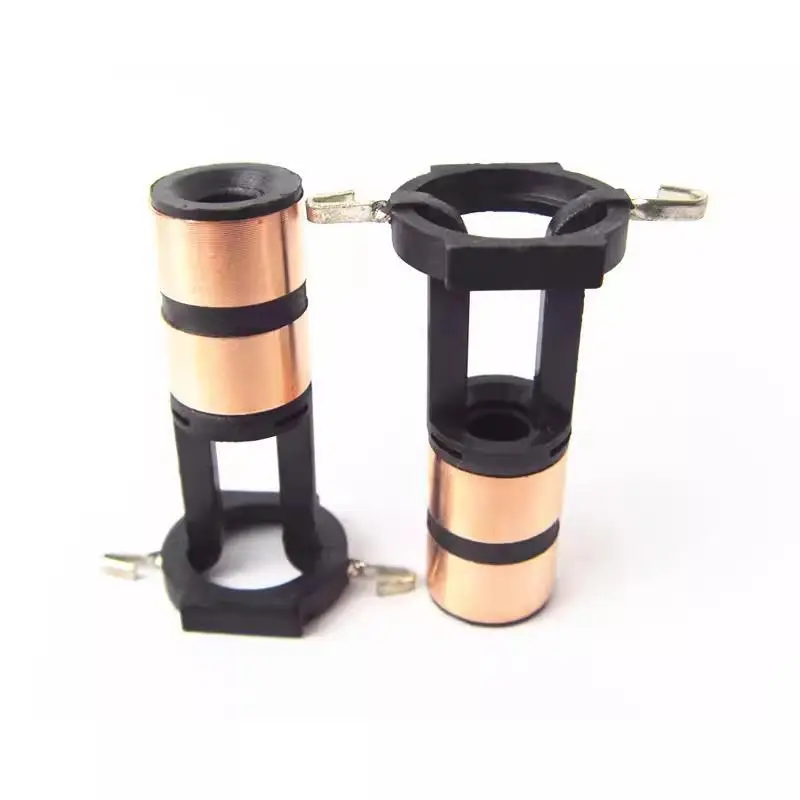 

3-100 шт. для Toyota Corolla Honda Accord, коллектор электрогенератора, медное контактное кольцо с головкой, медное кольцо (размер: 6x14,5x46 мм)