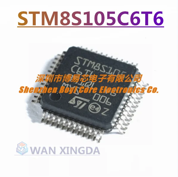 Посылка STM8S105C6T6, внешняя флэш-память 16 МГц: 32K @ x8bit RAM: микроконтроллер 2 Кб (MCU/MPU/SOC)