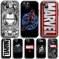 marvel avengers logo for apple iphone 13 12 11 pro 12 13 mini x xr xs max se 5 6 6s 7 8 plus phone case carcasa silicone cover