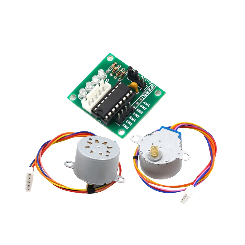 5-проводной 4-фазный шаговый двигатель и плата драйвера ULN2003 для Arduino аксессуары