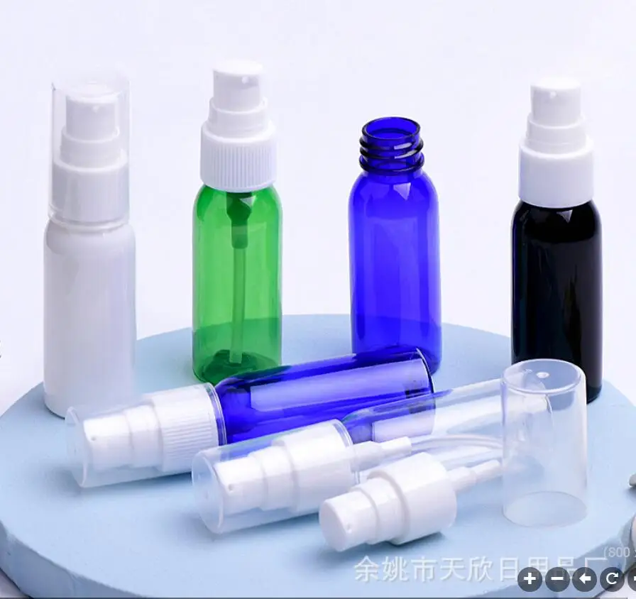 

30ml Plastic PET pump bottle Foundation Lotion Emulsion serum Toner Toilet Flower Water Perfume Alcohol Skin Purified Packing
