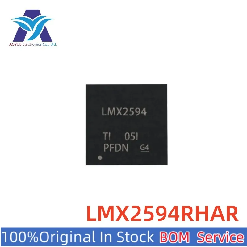 Новые оригинальные электронные компоненты IC в наличии LMX2594RHAR LMX2594 LMX2594RHAT LMX2594RHA генератор часов/синтезатор частоты/PLL