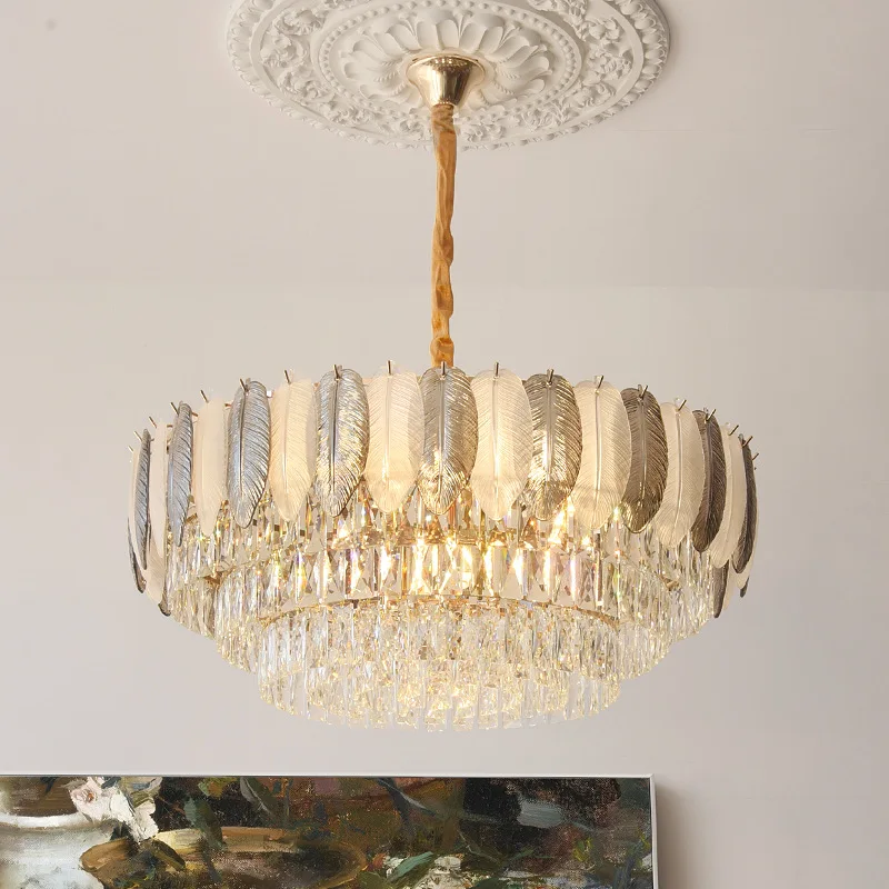 Креативный светильник роскошная хрустальная люстра современное простое