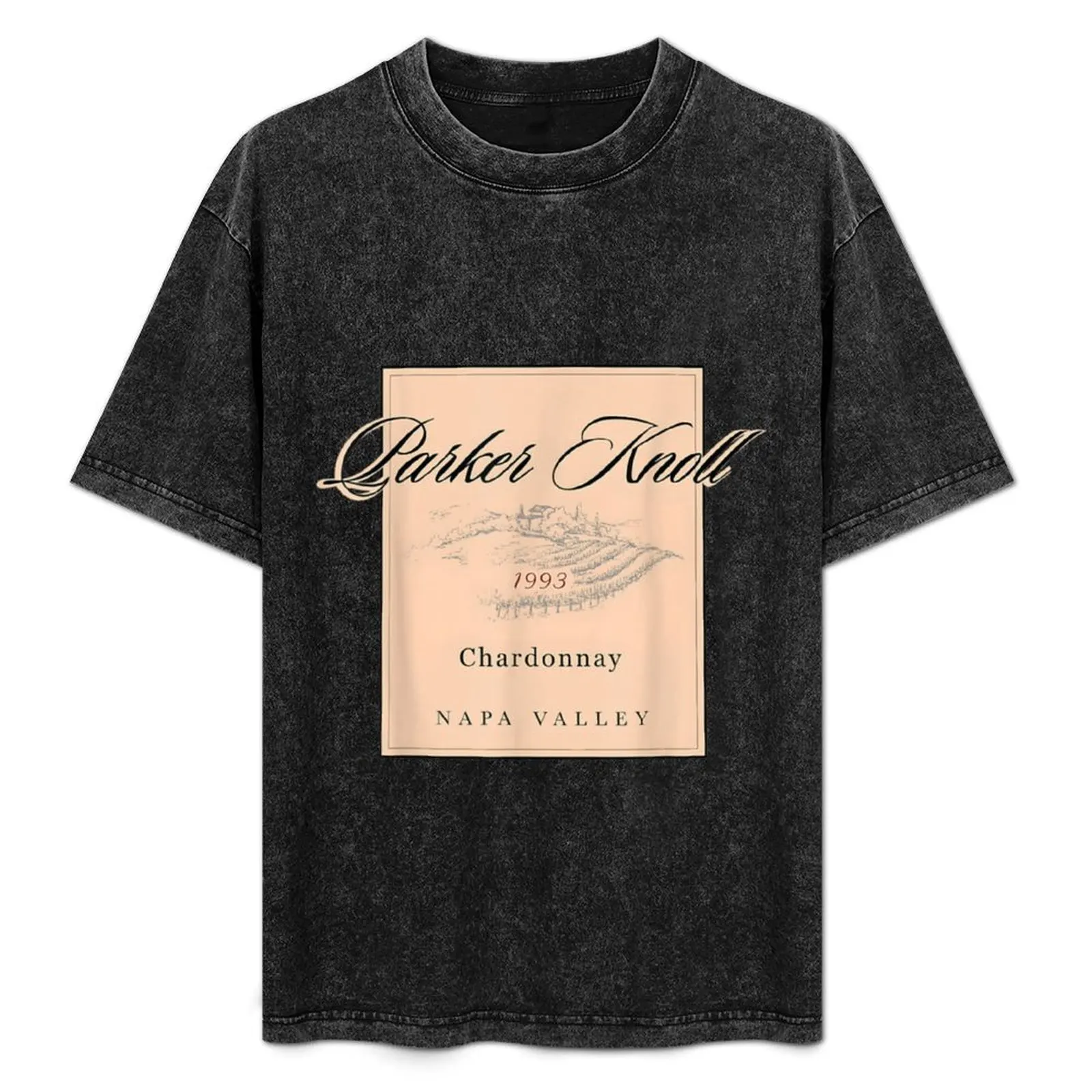 Parker Knoll Chardonnay Napa Valley Parent Trap Wine Camp Walden Мужская футболка с синим замком летний топ