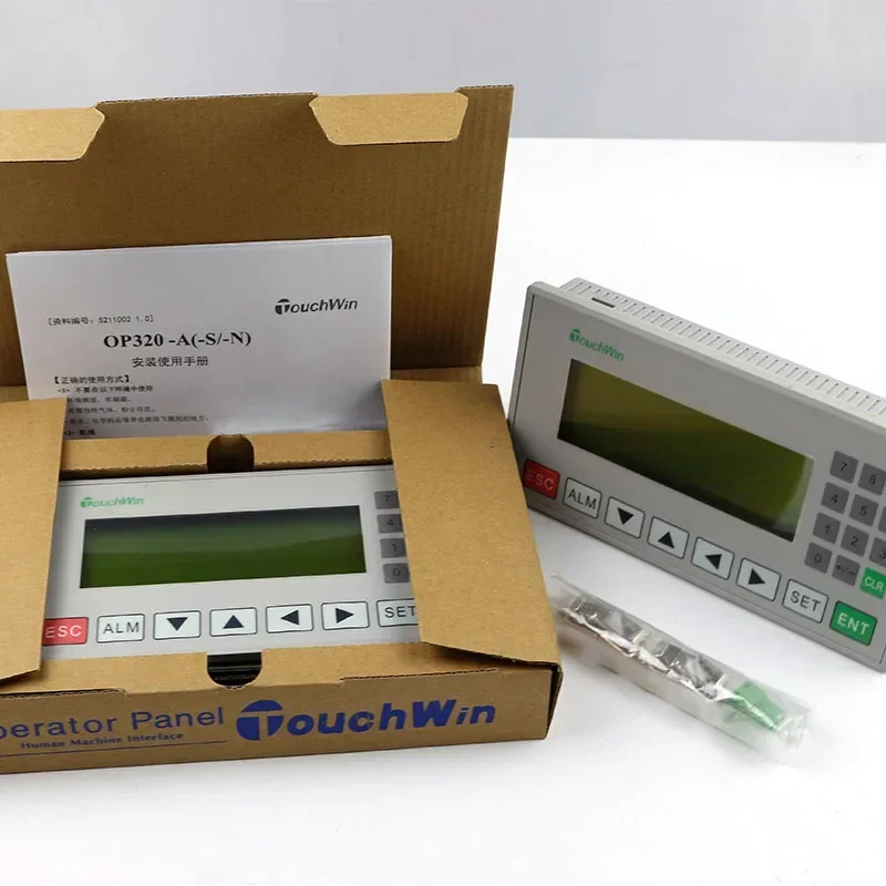 OP320-A-S потенциометр отображения текста Регулируемый контраст желто-зеленый STN