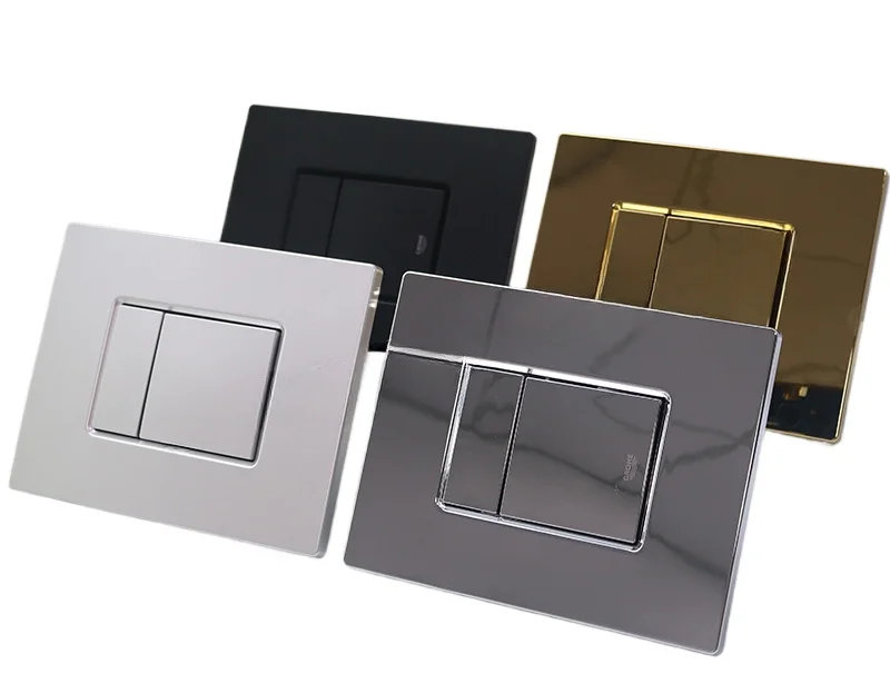 Адаптируется к скрытой баке для воды GROHE панель смыва пневматическая двойная